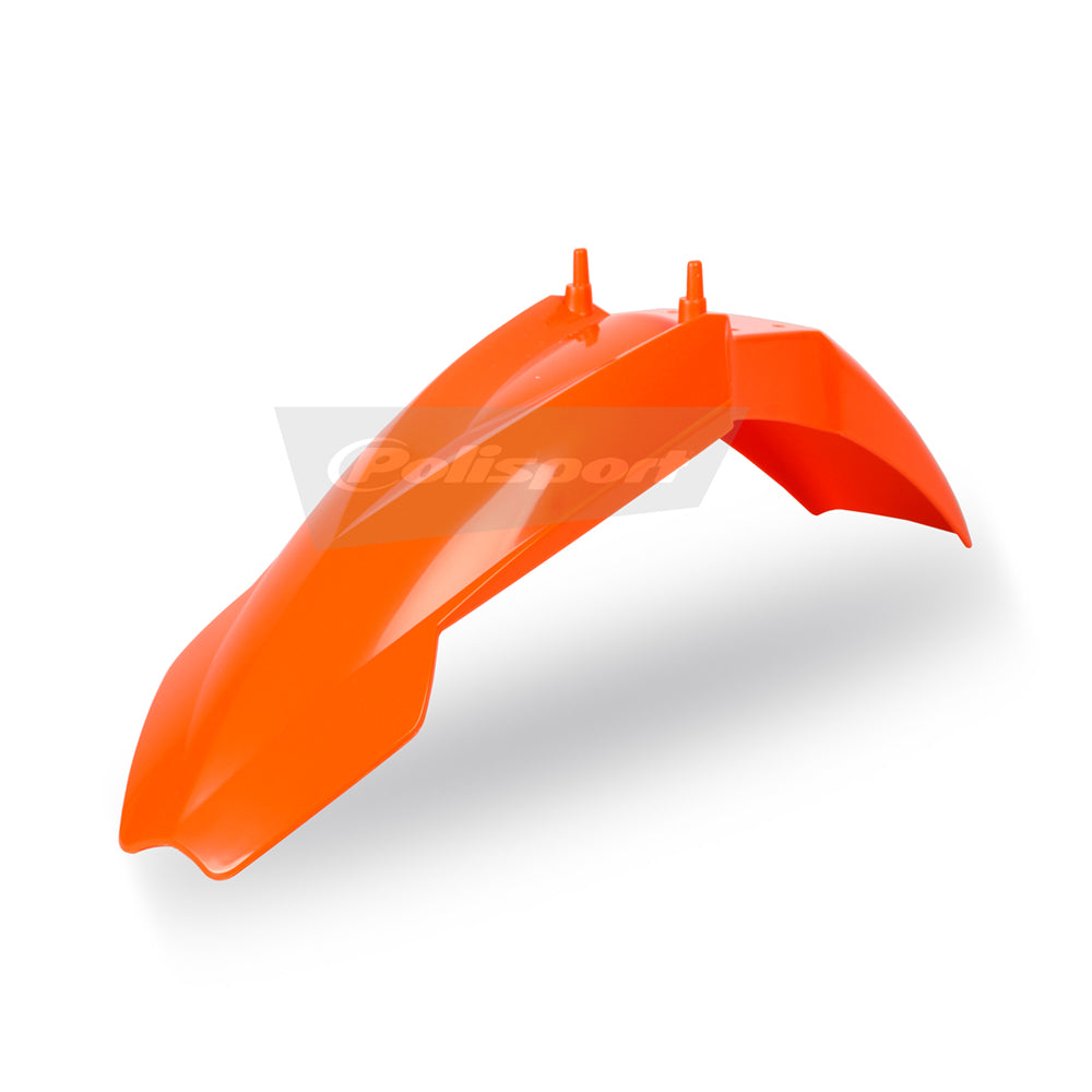 Polisport Plastic Orange KTM Front Fender For KTM XC 65 2008 Motocross Enduro